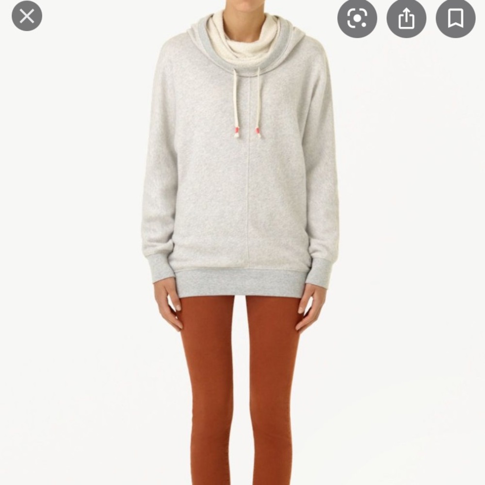 Light blue aritiza tunnel neck sweater